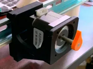 NEMA 17 Stepper Motor mount for Din Rail