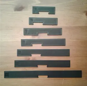 Gloomhaven Map Tile Borders - Female Edge Pieces