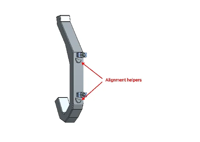 T-Nut Example Hook for Ikea Skadis — Фото 2 из 3