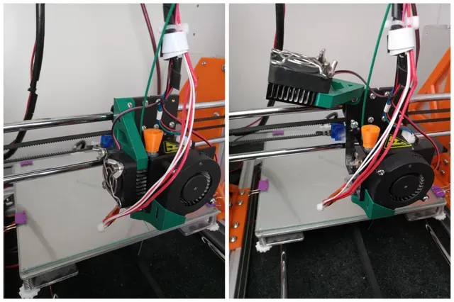 Anet A8 extruder access mod (preserving Heatsink) — Image 2 of 4