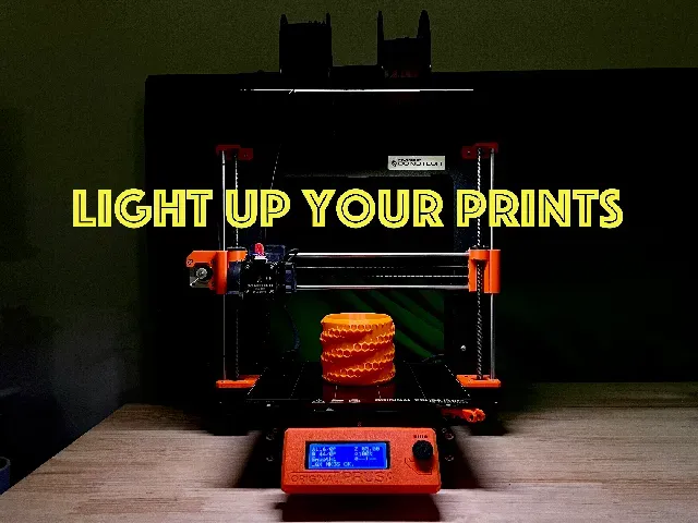 Z42 Prusa MK3 Light Bar and Filament Guide — Фото 10 из 10