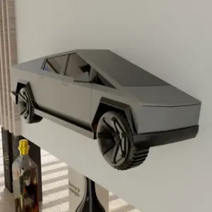 Tesla Cybertruck Wall-mounted