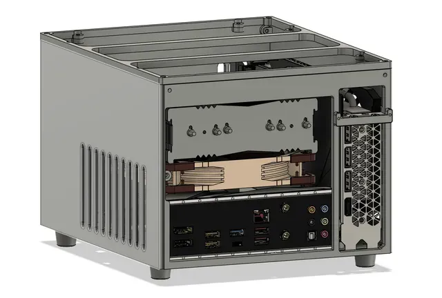 SFF ITX PC Case — Фото 7 из 10
