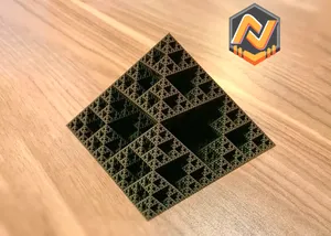 Spiral Vase Mode Sierpiński Pyramid