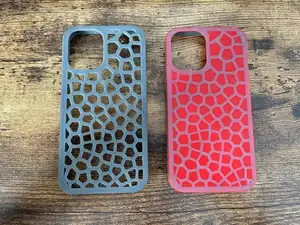 Iphone 12 Mini Voroni Case