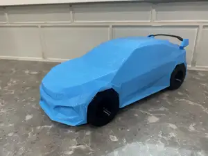 Low Poly Honda Civic Type-R