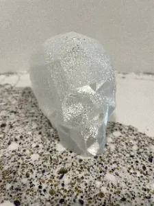 Low Poly Skull Squish Stress Toy