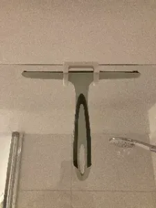 Shower squeegee hanger