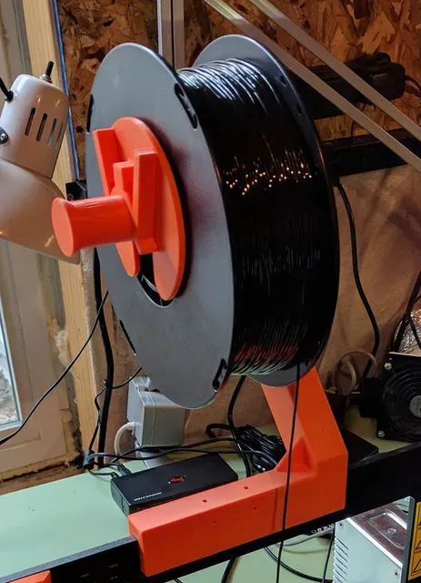 One Piece Spool Holder - Prusa I3 MK2 / MK3 Edition — Image 2 of 3