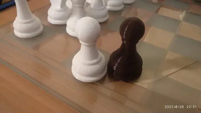 Classic Chess Set – Parametric Design (FreeCAD) - -ajedrez — Фото 2 из 2