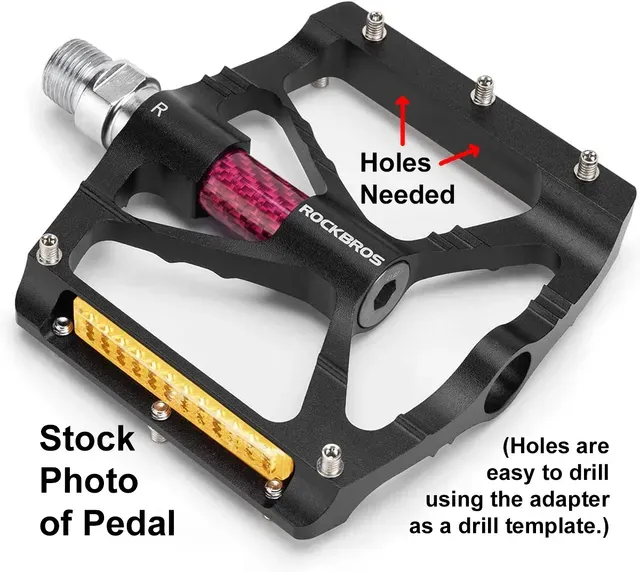 Toe Clip Adapter for Rockbros / ROCK BROS K307PT Mountain Bike Pedal — Фото 4 из 12