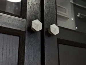 Hexagonal Cabinet Knob