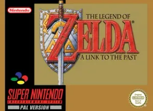 LITHOPHANE Cover Zelda Link to the past SNES Nintendo
