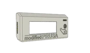 LCD cover for Prusa i3 MK3/S/S+ "modified PRUSA"
