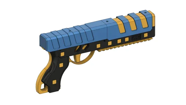 X-Shot Micro Reshell 9 v1.2 - Top Sled Action — Фото 11 из 12