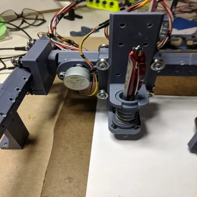 Fully 3D Printed Small CNC Router/Plotter — Фото 3 из 24