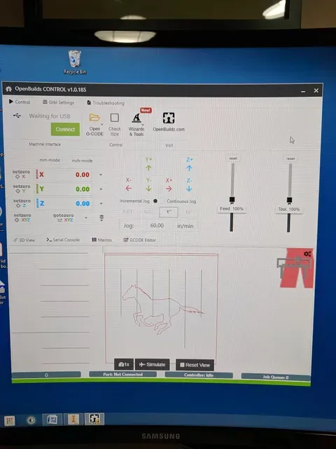 Fully 3D Printed Small CNC Router/Plotter — Фото 6 из 24
