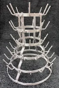 Model of Marcel Duchamp's Bottle Rack