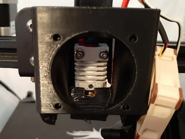 Slick Ender 3/3-Pro/5/CR-10 2in1 duct 5015 — Image 9 of 17