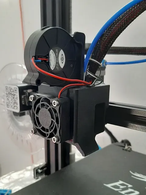 Slick Ender 3/3-Pro/5/CR-10 2in1 duct 5015 — Image 11 of 17