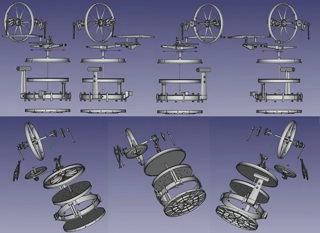 Fully 3D printed LTD Stirling Engine (ProjectsToPrint) — Фото 3 из 40