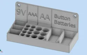 Wall Bracket on batteries
