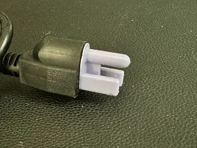 Cap/Cover/Protector for 120 AC Type A or B (NEMA 1-15 and 5-15) 2 or 3-prong power plugs — Image 5 of 5