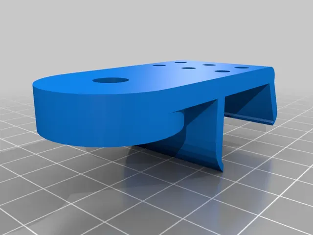 Camera mounting platform for DELL U2412 monitor with inset - 2 unit width — Image 8 of 9