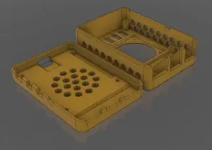 Raspberry Pi 4 case 40mm fan