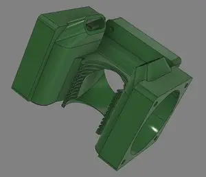E3D V6 40mm 3 fan duct