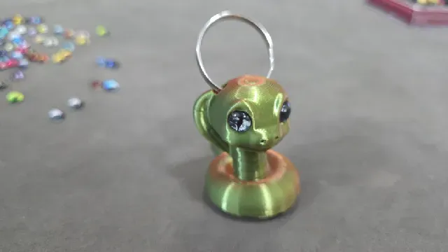 Cute cobra snake - 6mm + 8mm glass eye compatible — Фото 12 из 19