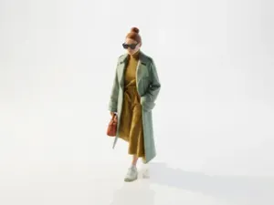 Cool Girl Stylish Female Figurine 3D Printable