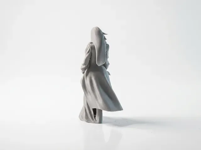 Elegant Lady Figurine Female Figure 3D Printable — Фото 5 из 5