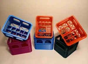 Multi-battery stackable beer crate