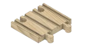Brio Compatible Standard Double "A3" Straight Track