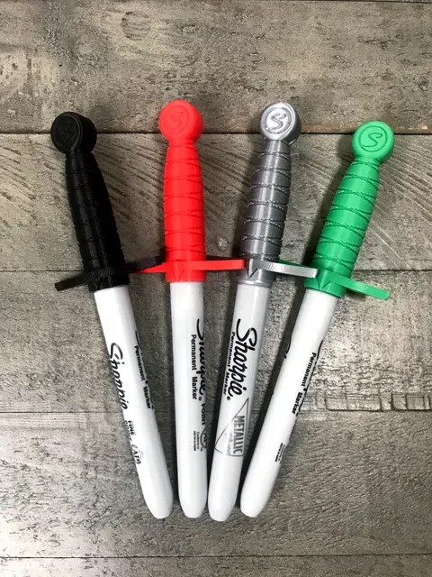 Sharpie Hilt - Pen is Mightier than the Sword — Image 2 of 4