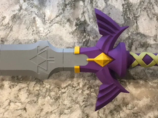 Legend of Zelda Master Sword (BOTW) (TOTK) (Full Scale) — Фото 4 из 8