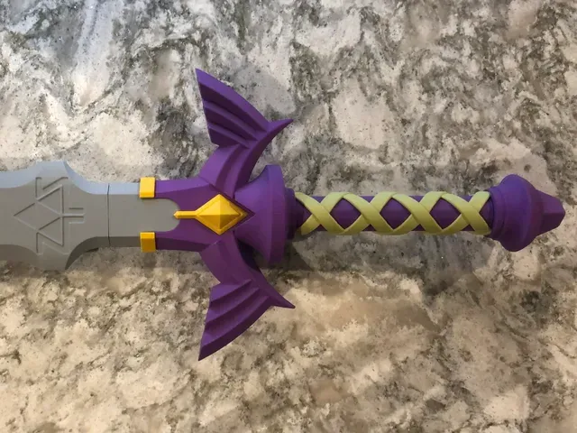 Legend of Zelda Master Sword (BOTW) (TOTK) (Full Scale) — Фото 5 из 8