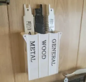 Sawzall Blade Organizer