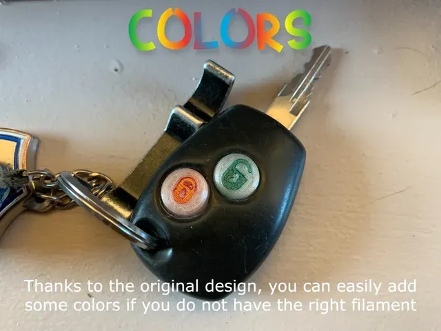 Replacement Car Key Buttons for: Renault Dacia and many more — Image 9 of 13