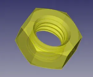 M3.5 Nut (ISO 4032 Style 1)