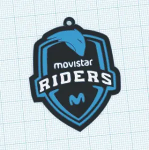 Movistar Riders Logo (Keychain)
