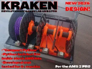 Kraken - Revolutionary Bambu Lab AMS 2 Pro