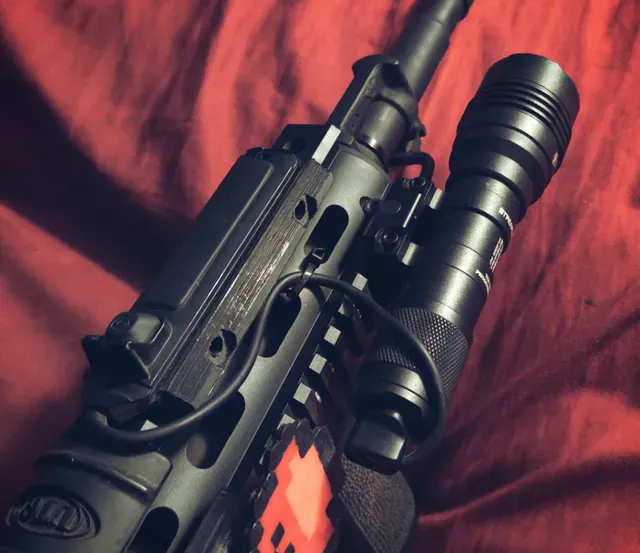 Luna Streamlight Button Panel Mount