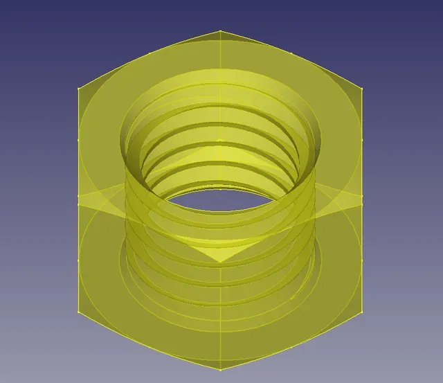 M12 Nut (ISO 4032 Style 1)