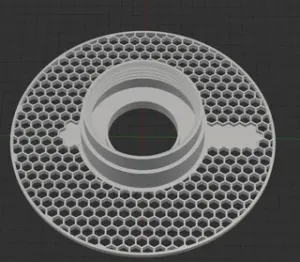 Reuseable Spool for the Prusament Refill System Wider Holes for AMS Lite