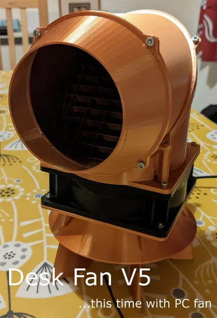 Wind Tunnel Desk Fan - Fan V5: PC 120mm — Фото 2 из 3