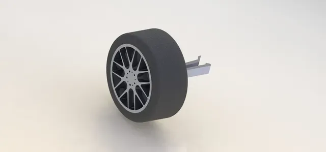Discreate Wheel Air-tag Holder, Also an Essential Oil Car Air Freshener (Car Theft Prevention)
