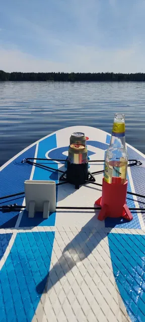 Drink + phone holder with extra stability for SUP (Paddle board) — Image 2 of 6