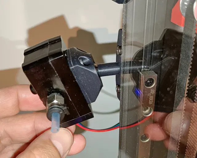 Movable BTT SFS V2.0 Smart Filament Sensor Mount for Voron / 2020 Profile